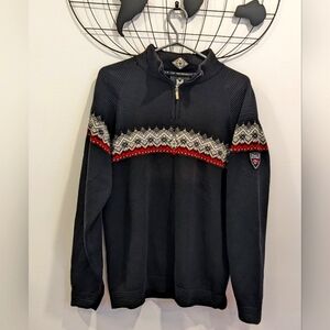 Dale of Norway Large for Men Half Zip Sweater.